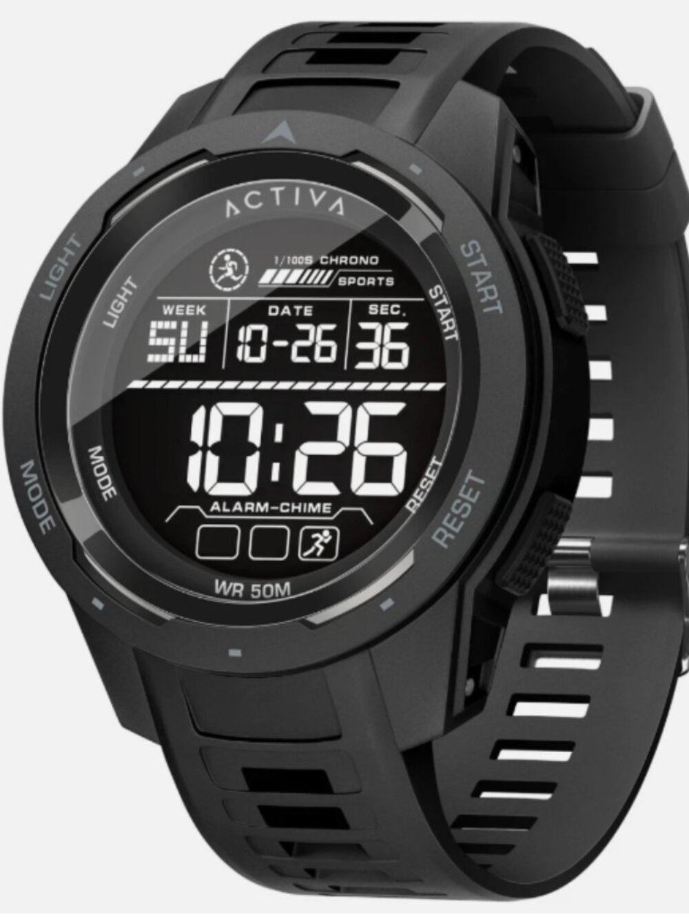 Invicta Activa Ranger X‎ Terrain Digital Watch Black 45mm Sport Chronograph